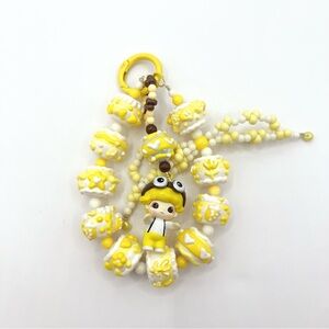 Handmade beads phone charm/bag charm/keychain
